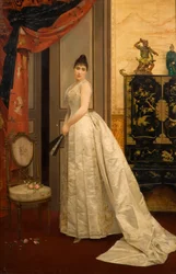 Lady with a Fan, 1888